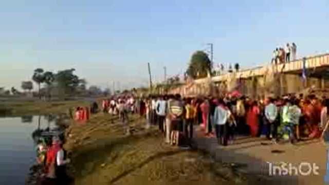 सुगौली में उगते सूर्य के अर्घ्य के साथ चैती छठ पूजा हुआ सम्पन्न।