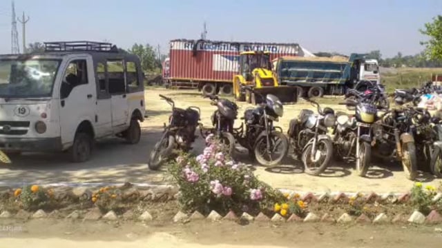 आपरेशन क्लीन के तहत थाना जोगिया उदयपुर पर मुकदमों से सम्बन्धित9वाहनों की नीलामी कराकरGSTसमेत₹50445के राजस्व की प्राप्ति