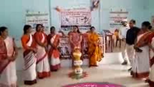 शेखपुरा के चेवाड़ा के अंबेडकर भवन  में पोषण पखवाड़ा को लेकर किया गया फीता काटकर उद्घाटन।