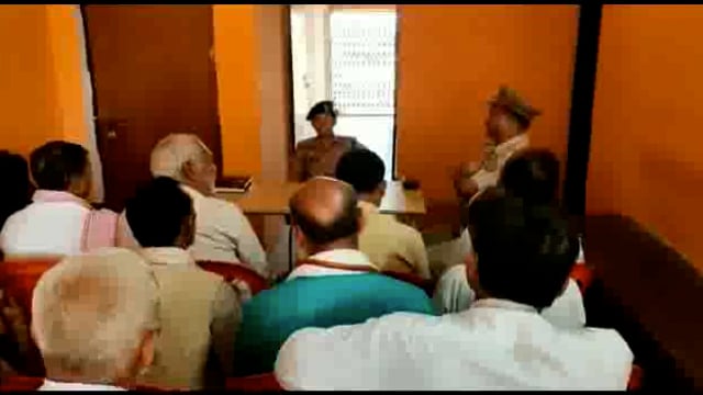 जसपुरा थाना में रामनवमी तथा रमजान को लेकर पीस कमेटी की बैठक सीओ सदर तथा थाना प्रभारी की अध्यक्षता में आयोजित की गई