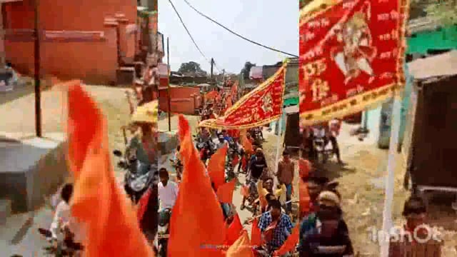 बेलहर में रामनवमी को लेकर निकाली गई भव्य शोभायात्रा, श्रद्धालुओं ने लगाए जय श्री राम के नारे