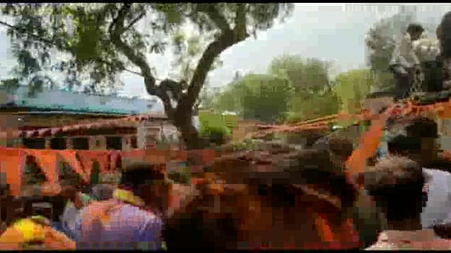 पैलानी तहसील क्षेत्र में रामनवमी के उपलक्ष में गगन भेदी नारों से गुंजा जय श्री राम