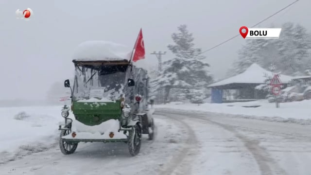 Abant'ta Kar Kalınlığı 50 Santimetreyi Geçti