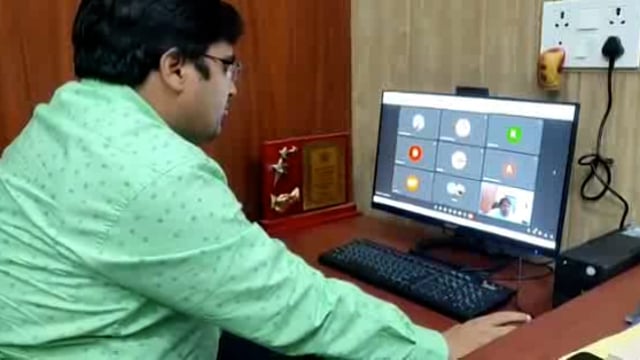 अभिमुखीकरण व संचारी रोग नियंत्रण कार्यक्रम के लिए BSA द्वारा सभी BEO कि ज़ूम मीट के माध्यम से कि गई मीटिंग