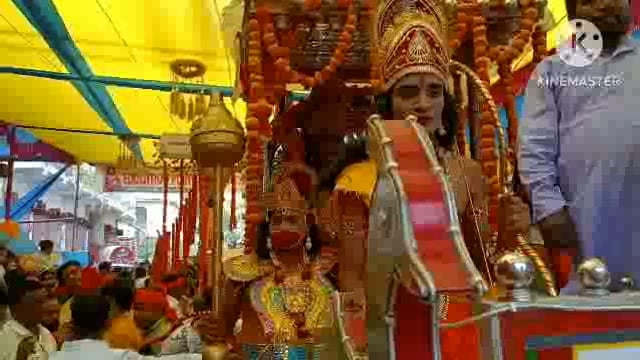 नवादा बिहार पकरीबरावां में रामनवमी पर निकली भव्य शोभायात्रा जय श्री राम के जयघोष से  गुंजाता रहा बाजार