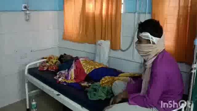 लखीसराय जिले के हलसी थाना क्षेत्र के तरहारी गांव के समीप सड़क हादसे में बाइक सवार दो व्यक्ति गंभीर रूप से हुए घायल