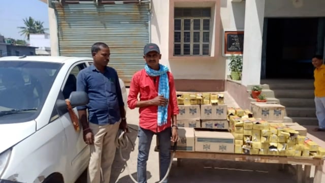 मधेपुरा जिले का शराब तस्कर बांका में गिरफ्तार 