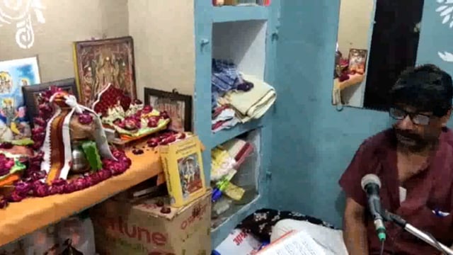 भगवान हनुमान जन्मोत्सव पर वृंदावन में अखंड रामायण का पाठ कराया गया