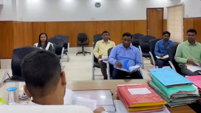 बांका निबंधन परामर्श केंद्र द्वारा संचालित योजनाओं की गई समीक्षा बैठक 