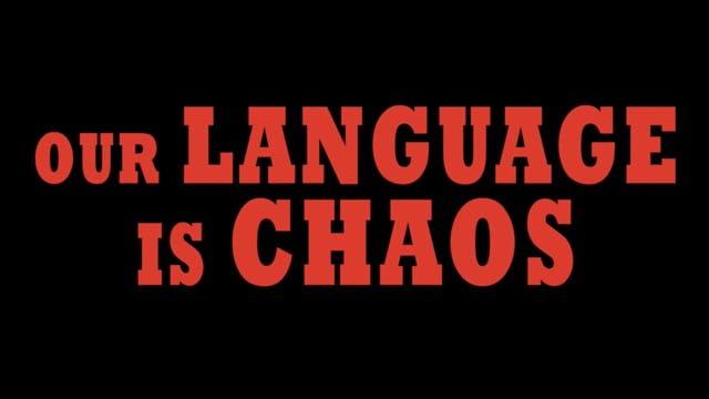 "Our Language is Chaos" Trailer - BoneBat "Comedy of Horrors" 2023