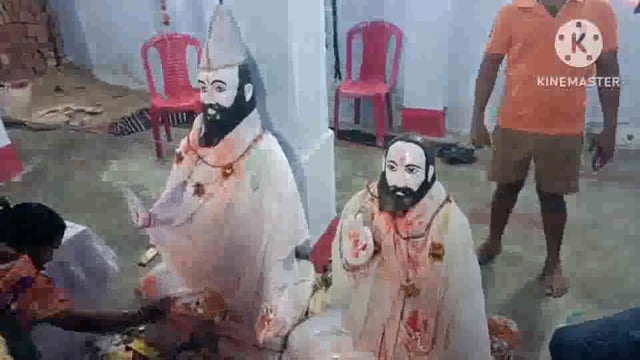 लखीसराय-हल्सी में स्वामी विवेकानंद जी का 44 वां वार्षिक महोत्सव के अंतिम दिन सूरजगढ़ा के लोजपा नेता पहुंचे