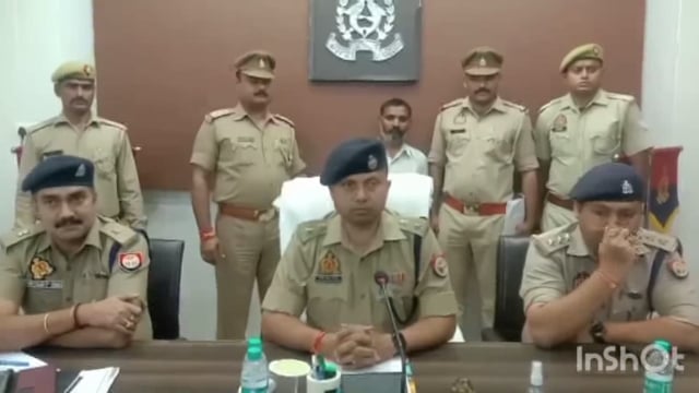 थाना वृंदावन पुलिस द्वारा वृंदावन के प्रसिद्ध कथावाचक को धमकी भरा पत्र देने वाले युवक को गिरफ्तार किया