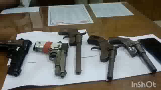 लखीसराय जिले के वीरूपुर शर्मा टाल श्रवण हत्याकांड में तीन अभियुक्त दो देसी पिस्टल 3 कट्ठा के साथ गिरफ्तार