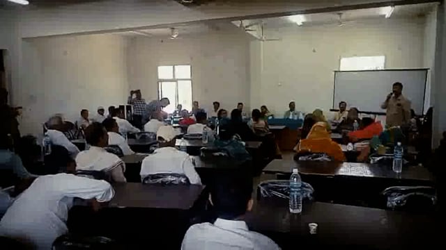  पेयजल समस्या को लेकर  हंगामेदार रही पंचायत समिति की सामान्य बैठक कनीय अभियंता पर जमकर बरसे पंचायत प्रतिनिधि