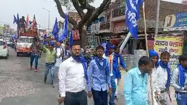 अंबेडकर जयंती पर निकाली गई स्वाभिमान यात्रा