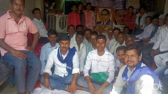 लखीसराय शहर के संतर मोहल्ला गायत्री नीर के प्रांगण में मनाई गई बाबा भीमराव अंबेडकर जी की 132 वीं  जयंती समारोह