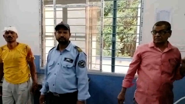 घरेलू विवाद को लेकर भाई  और भतीजे ने मिलकर मारपीट कर किया जख्मी