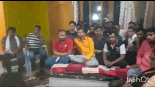 लखीसराय शहर के नया बाजार श्री राम मार्केट में जनसंख्या समाधान फाउंडेशन जिला इकाई लखीसराय की बैठक आयोजित