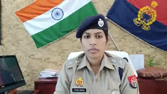 थाना दिबियापुर के अंतर्गत एक सिपाही के वायरल वीडियो के संबंध में पुलिस अधीक्षक औरैया श्रीमती चारू निगम द्वारा दी गई बाइट
