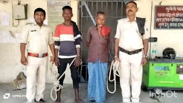 सुगौली पुलिस ने हत्या के आरोपित और शराब कारोबारी सहित दो लोगों को गिरफ्तार कर न्यायिक हिरासत में भेजा।