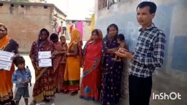 सुगौली के सामाजिक कार्यकर्ता ने आग से बचाव के लिए लोगों को किया जागरूक।