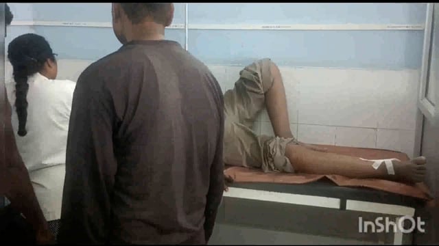 लखीसराय शहर के बाईपास के समीप ई-रिक्शा और लूना बाइक सवार आमने सामने हुई जोरदार टक्कर दोनों गंभीर रूप से घायल