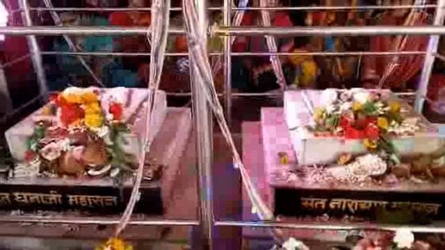 श्री संत धनाजी महाराज यांच्या 185 व्या अखंड हरिनाम सप्ताह सप्ताह सोहळा पालखीची मिरवणूक