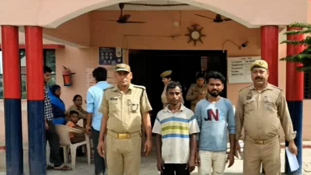 वजीरगंज शांति भंग करने के मामले में दो गिरफ्तार