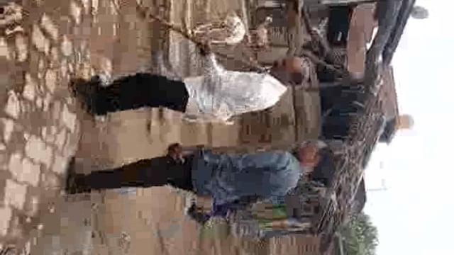 ग्राम पंचायत बसंतपुर ब्लाक शिवपुर जनपद बहराइच ग्राम प्रधान प्रतिनिधि शाकिर अंसारी के द्वारा सफाई कर्मियों ने मस्जिद 