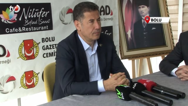 Sinan Oğan Bolu'da