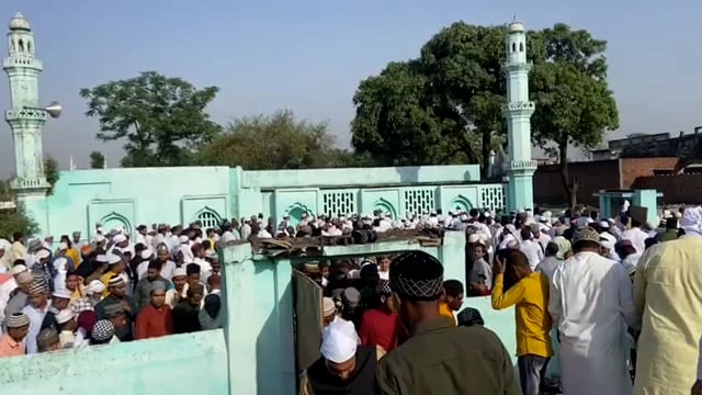 इटवा तहसील क्षेत्र में सकुशल संपन्न हुई ईद उल फितर की नमाज सुरक्षा के रहे कड़े इंतजाम