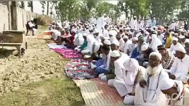 सुगौली के पूरे क्षेत्र में शांतिपूर्वक मनाया जा रहा है ईद का त्योहार।