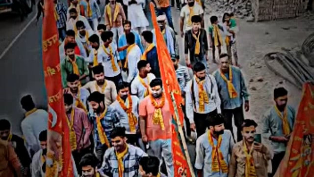 माट कस्बा में निकली भगवान परशुराम जी के जन्मोत्सव पर विशाल शोभा यात्रा