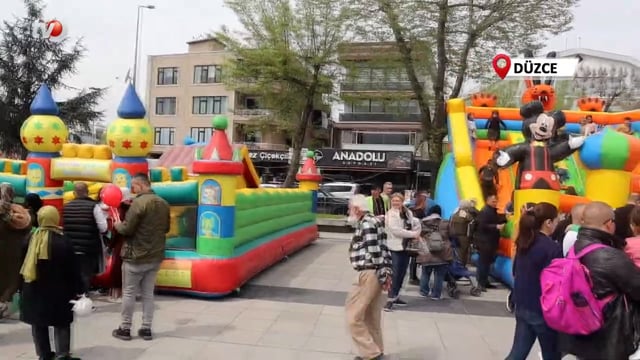 Başkan Özlü'den Çocuklara Çifte Bayram Hediyesi