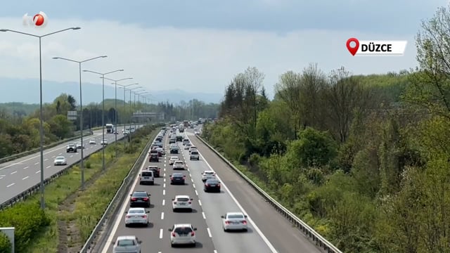 TEM Otoyolu’nda Dönüş Yoğunluğu