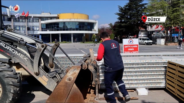 Cami-Çarşı-Meydan Projesinde Çalışmalar Sürüyor