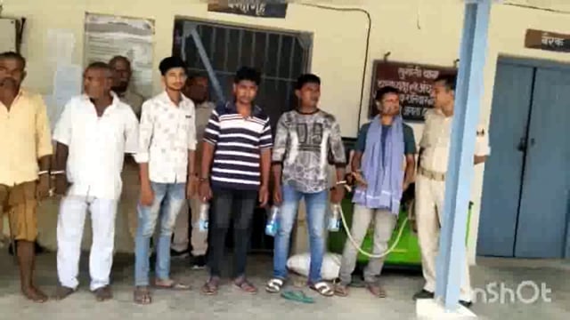 सुगौली पुलिस ने विभिन्न मामलों में 7 वांक्षितों को किया गिरफ्तार,भेजे गए न्यायिक हिरासत में।
