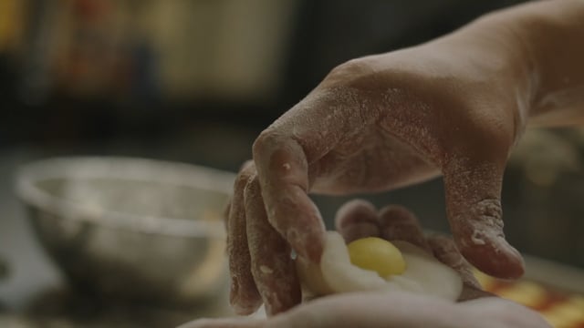 Frame from a paid social campaign cut