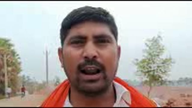 चेवाड़ा थाना क्षेत्र बरारी बिधा स्थित पत्थर का उत्खनन को लेकर ग्रामीणों ने दिए वाइट।