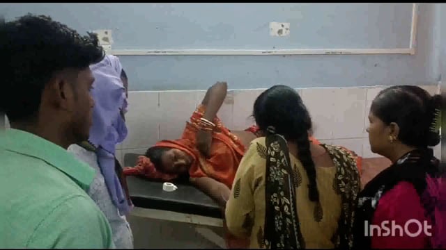 लखीसराय जमुई मुख्य मार्ग के महिसोना गांव के समीप सड़क हादसे में एक महिला हुई घायल इलाज हेतु लाया गया लखीसराय