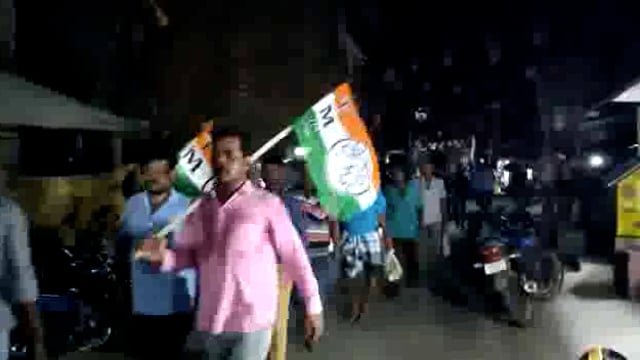  সোনাচূড়া বাজারে তৃণমূল কংগ্ৰেসের প্রতিবাদ মিছিল।
