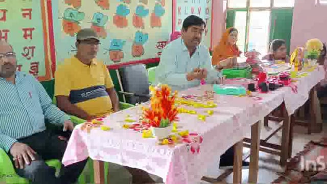 भदोही के डीघ कोनिया में कम्पोजिट स्कूल कलातुलसी में बड़ी धूमधाम से मनाया गया निपुण उत्सव 