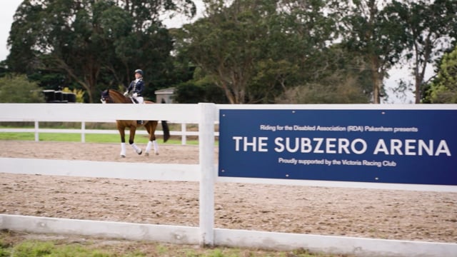 Subzero Arena launched with Riding for the Disabled