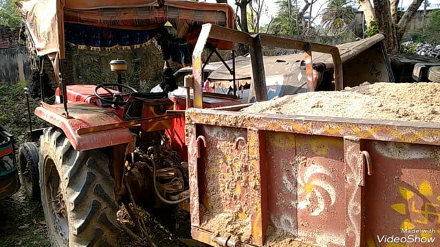 सिरदला पुलिस ने डुमरी बीघा घाट से अवैध बालू से लदा एक ट्रैक्टर को किया जप्त