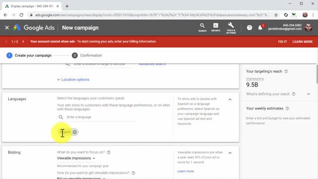 Generating Instant 2Cents Traffic With A Reach Campaign On Google