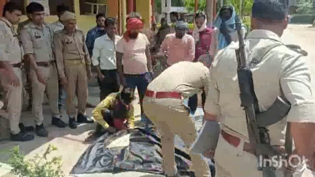 गोवर्धन सोंख मार्ग पर गंभीर हालत में मिला बाइक सवार डॉक्टरों ने मृत घोषित किया