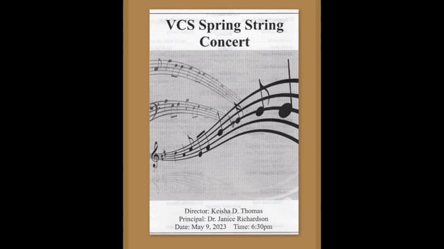 VCS Spring String Concert 2023