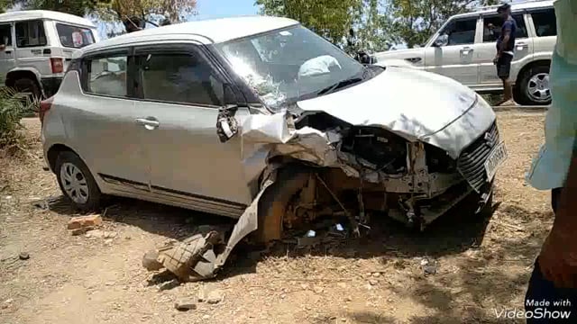 कार व मोटरसाइकिल की टक्कर में एक युवक की हुई मौत