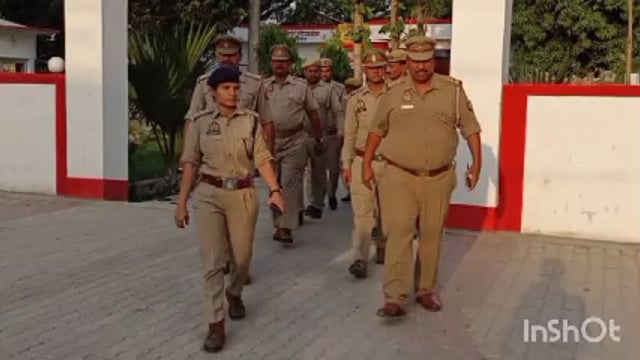  सीओ सदर के नेतृत्व में इटियाथोक कस्बे में मार्च निकालकर लोगों को दिलाया गया सुरक्षा का अहसास