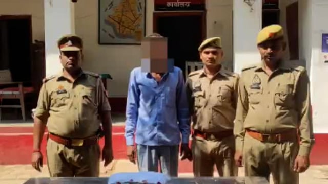 दो किलो गाँजा के साथ एक अभियुक्त गिरफ्तार, भेजा जेल